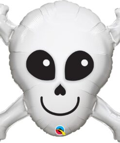 balloon happy skull